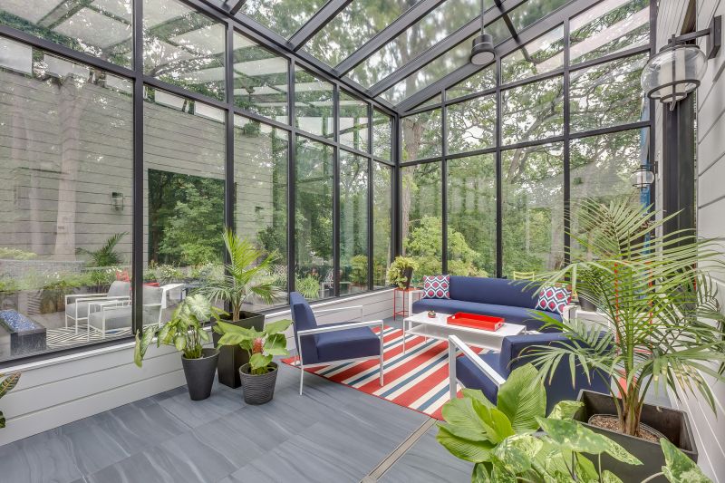 Indoor-Outdoor Transition Sunroom